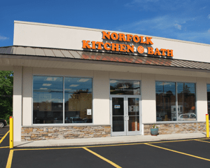 exterior of the Norfolk Kitchen & Bath Salem, NH showroom